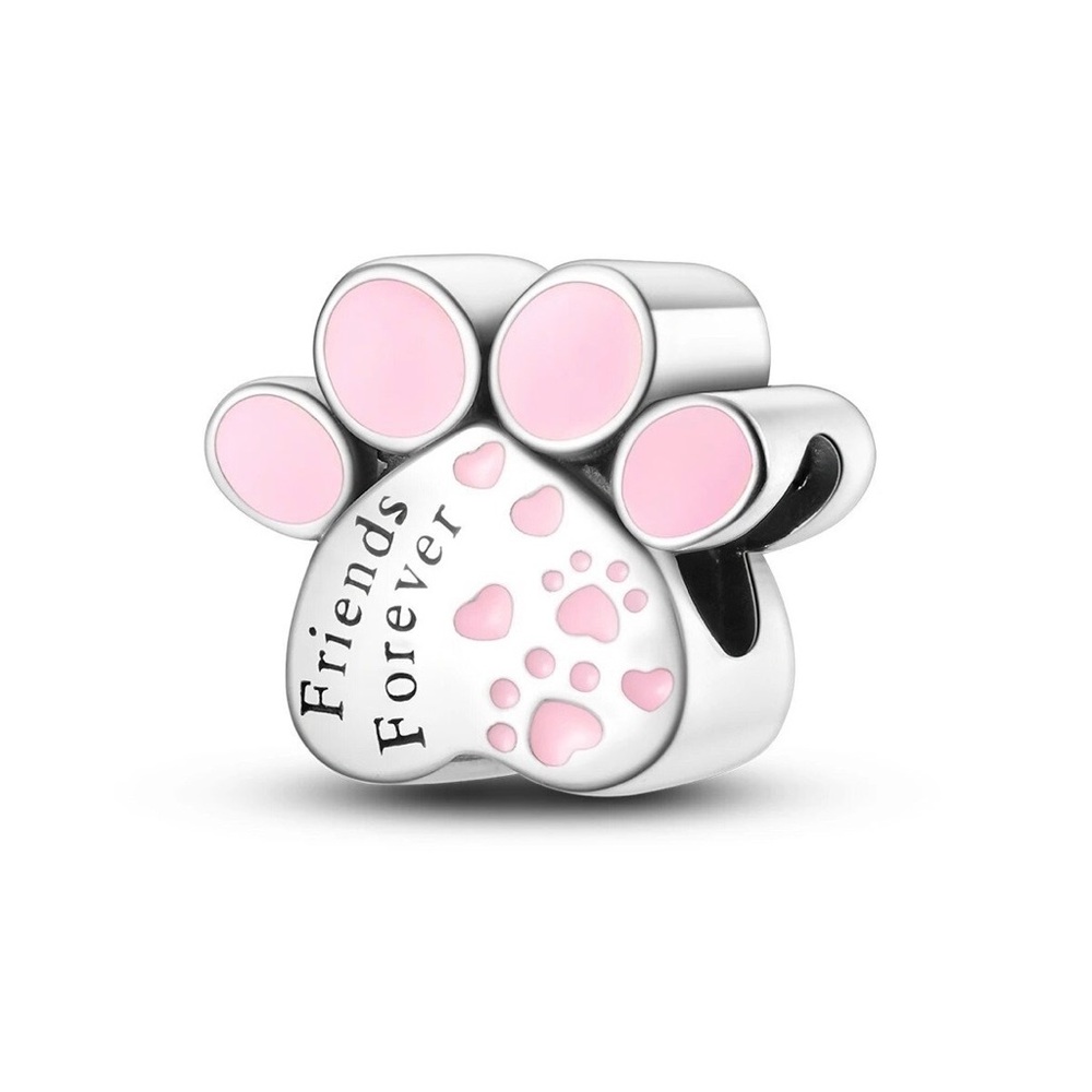 Pandora Paw Print Mini Charm
